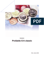 Handbuch ProSaldo EA Classic