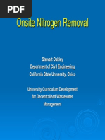 Onsite Nitrogen Removal Ppt