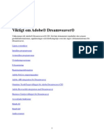 Viktigt Om Dreamweaver CS5 PDF