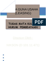 Sewa Guna Usaha (Presentasi)