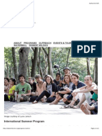 International Summer Program - PDF