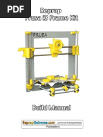 Prusa I3 Frame Kit Build Manual PDF