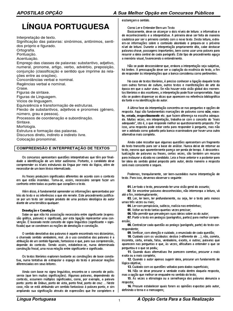 IPEM PE - ASSISTENTE - Língua Portuguesa, PDF