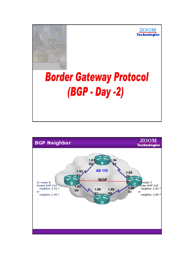 BGP Configuration and Troubleshooting Guide | PDF | Router (Computing ...