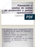 Cap No. 5 Planeacion y Presupuestos