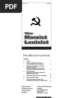 Download The Marxist - Leninist - July 2009 - Theoretical Journal by Communist Party SN20153046 doc pdf