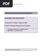 Download TSB Guidance for applicants for Technology Strategy Board Competition by Tony Carroll SN20153047 doc pdf