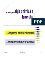 8 - Compozitia Chimica A Lemnului