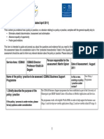 Equality Imact Assessment - April 2011