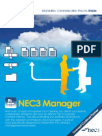 NEC3 Manager: Information. Communication. Process. Simple