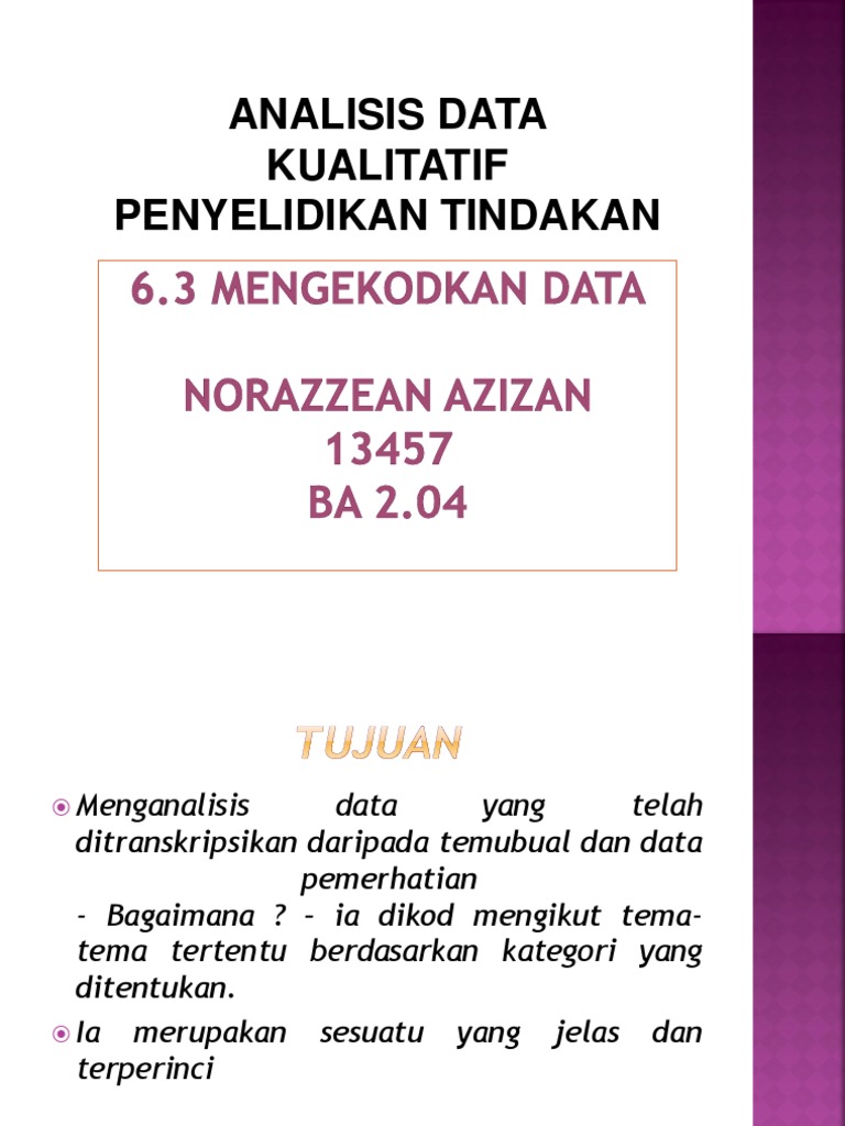 Mengekod Data | PDF