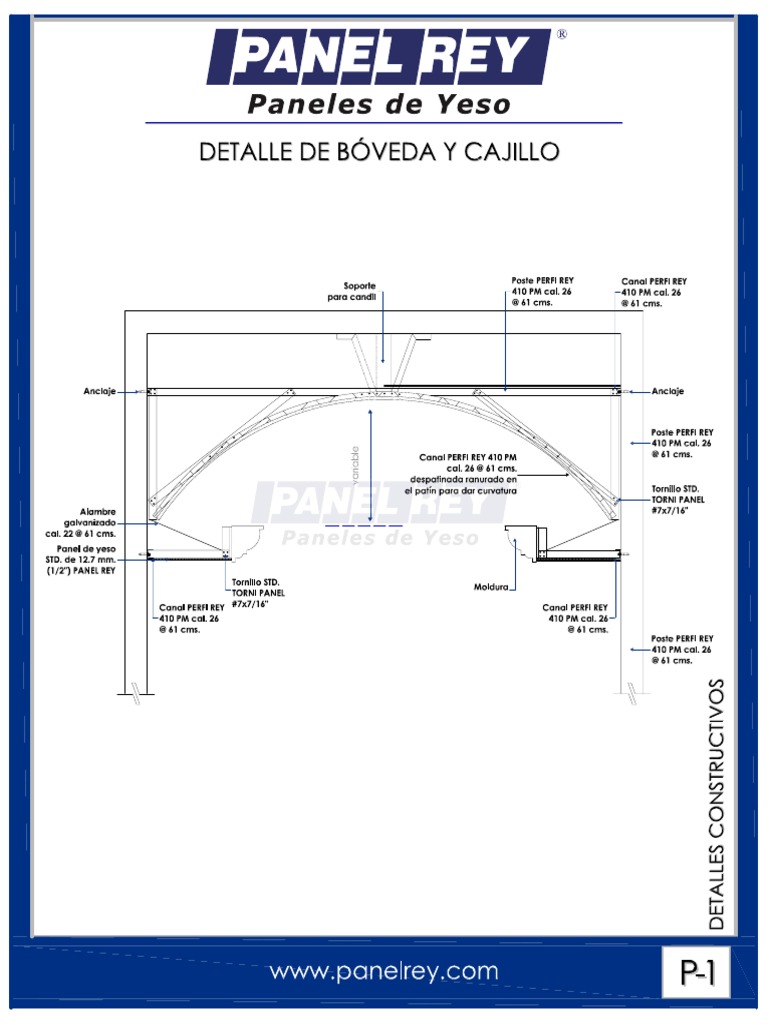 Instalacion de Plafones (Panel Rey) | PDF