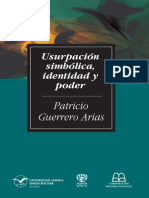 Guerrero Arias, Patricio - Usurpación Simbólica, Identidad y Poder PDF