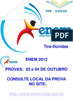 Tira-Dúvidas ENEM-2012