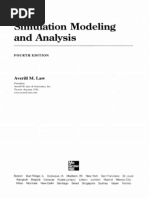 Simulation Modeling and Analysis: Averill M. Law