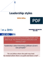 Leadership Styles