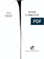 Didier Franck Nietzsche Ombre de Dieu PDF