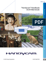 "Handycam" Handbook DCR-PJ6E/SX22E: 2012 Sony Corporation 4-437-566-11