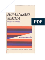 El Humanismo Semita. Estructuras Intencionales Radicales Del Pueblo de Israel y Otros Semitas
