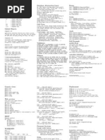 WEB2PY 2.0 Cheat Sheet: Database Abstraction Layer Forms