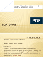 3 Plant Layout & MH