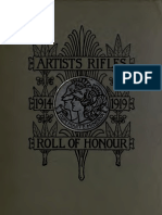 The Artist's Rifles - Regimental Roll of Honour