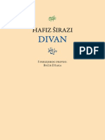 Divan, Hafiz Širazi