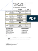 Jadual Pengawasan Uat 2013