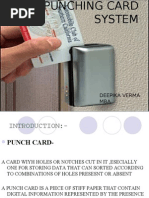 Download Punching Card System by Deepika verma SN20162313 doc pdf