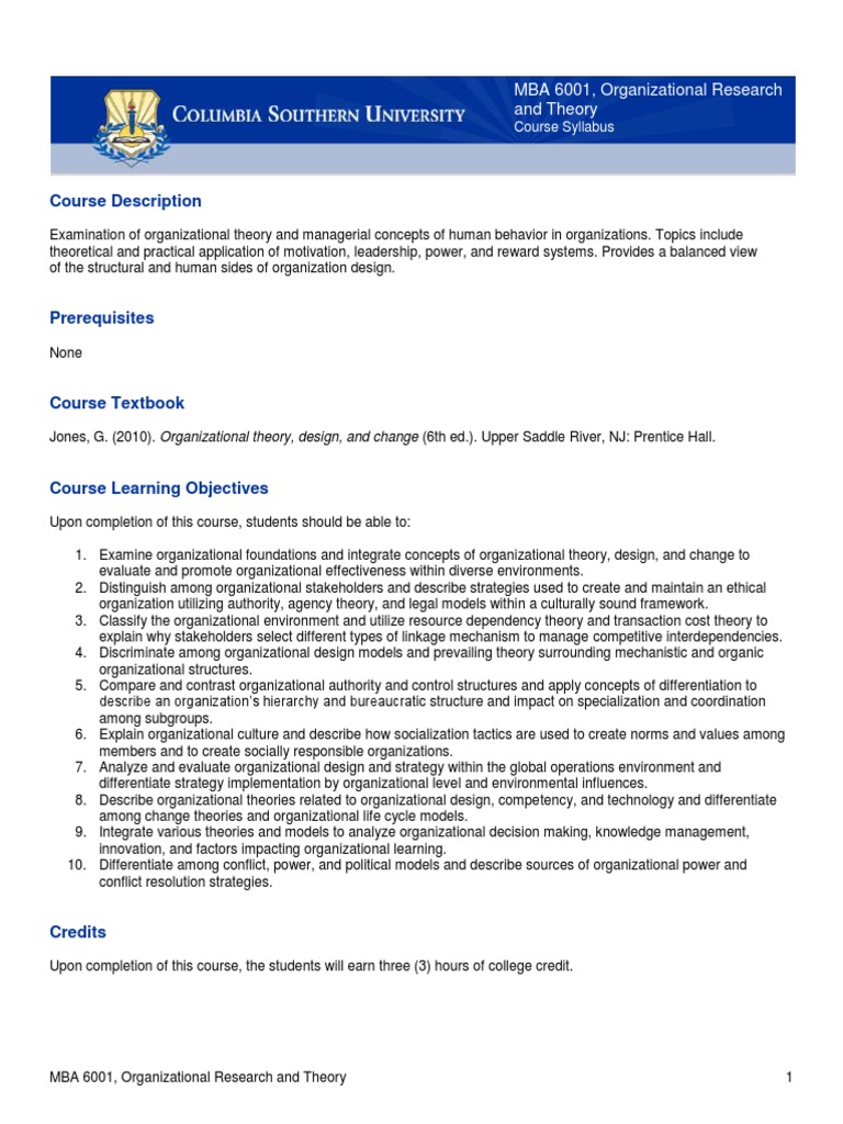 Columbia Southern University Apa Guide
