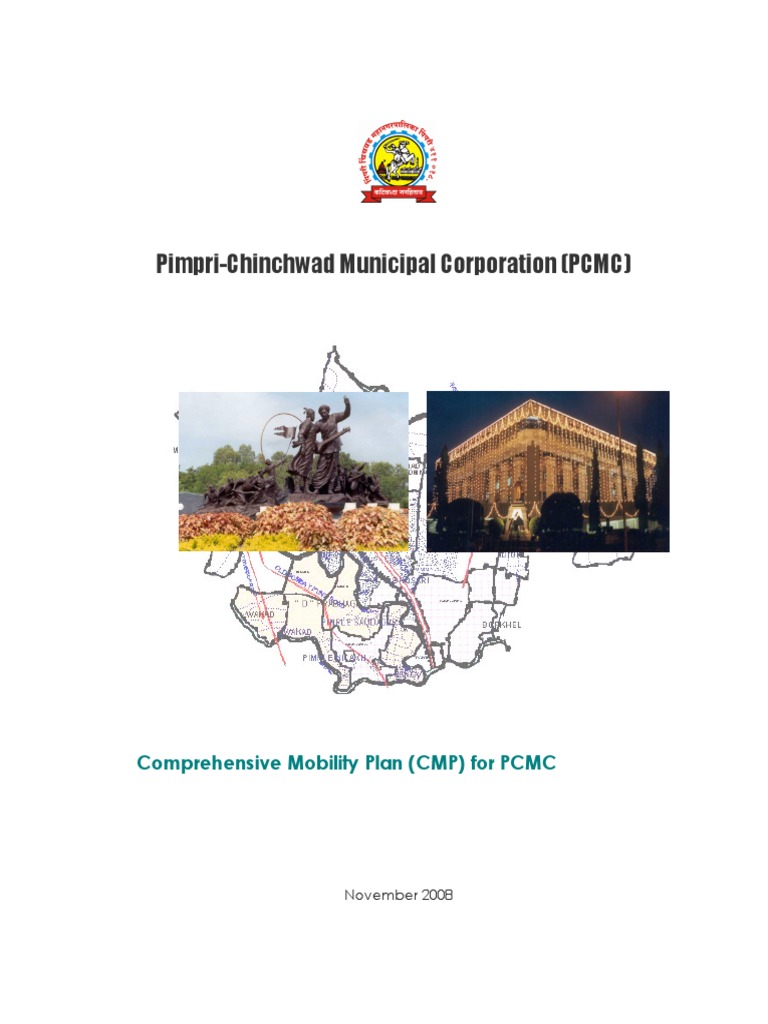 Comprehensive Mobility Plan of Pimpri Chinchwad 2012 | PDF | City ...