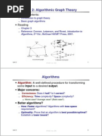 Unit 2: Algorithmic Graph Theory: Course Contents