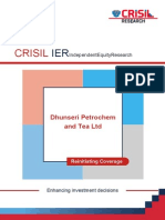 CRISIL Research Ier Report Dhunseri 2013