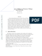 The Art of Space Filling in Penrose Tilings and Fractals