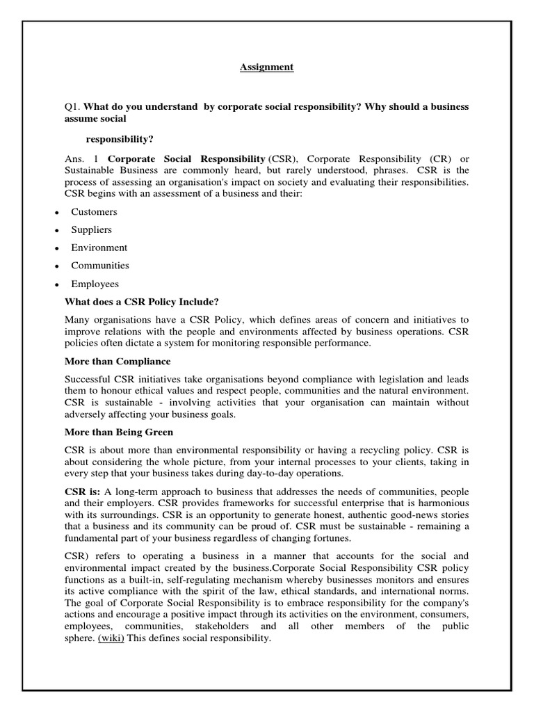 Examples of corporate social responsibility pdf picture