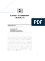 Planning and Preparing The Data Analysis