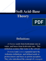 Hard Soft Acid Base Theory