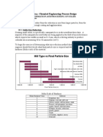 Chemical Engineering Process Design: Mody and Marchildon: Formation and Processing of Solids