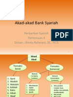 Pertemuan 4 Akad Akad Dalam Bank Syariah PDF