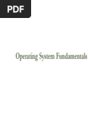 16 Operating System Fundamentals