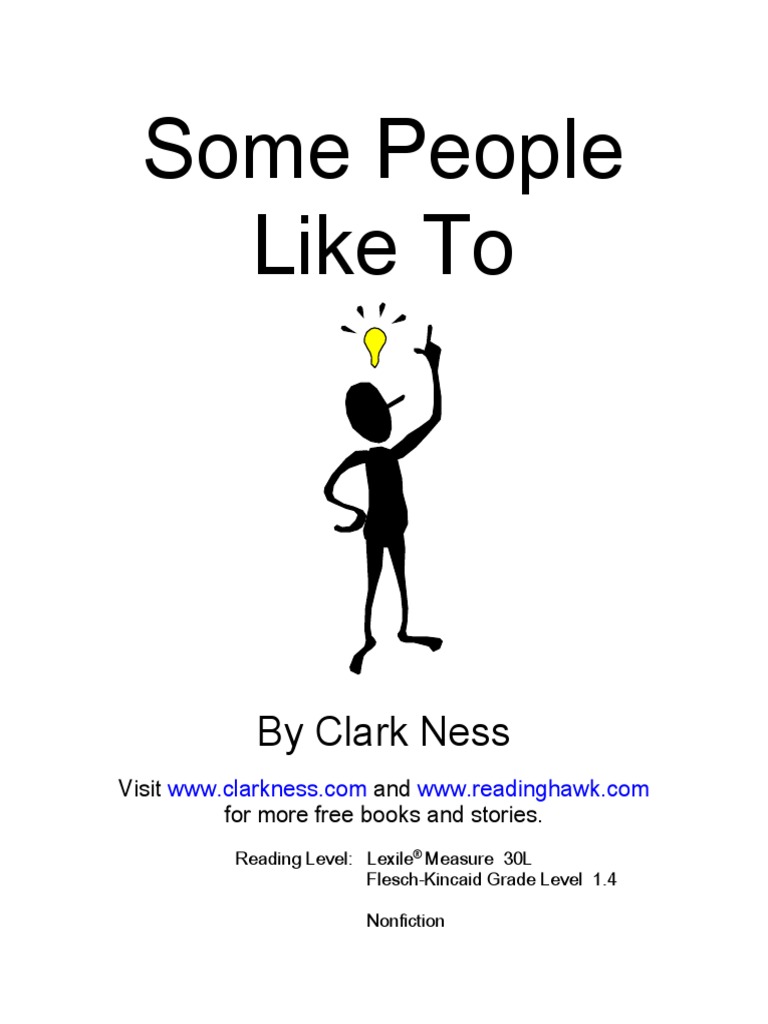 Some People Like To | PDF