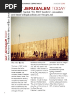 PLO's official position on Jerusalem