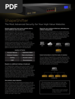 ShapeShifter Datasheet