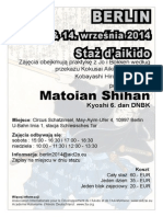 09/2014 Aikido Seminar Berlin (Wersja Polska)