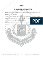 UNIT-7 DUAL NATURE OF MATTER