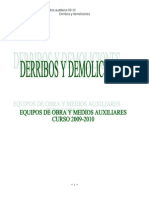 Derribos y Demoliciones 09-10