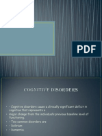 Cognitive Disorder