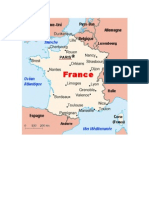 Map of France-Francais