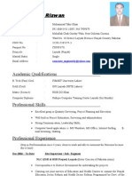 Muhammad Rizwan CV 