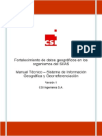 Manual Técnico - Sistema de Información Geográfica